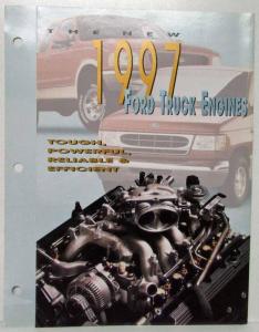 1997 New Ford Truck Tough Powerful Reliable & Efficient Engines Sales Folder