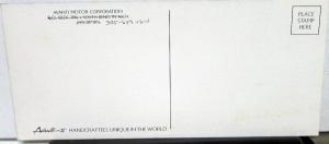 1967-69 Avanti II Dealer Postcard Mailer Avanti Motor Corporation Original Rare
