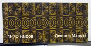 1970 Ford Falcon Owners Operators Manual Original