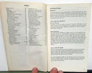 1977 Ford Maverick Owners Operators Manual Original