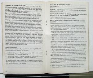 1979 Ford Pinto Owners Operators Manual Original