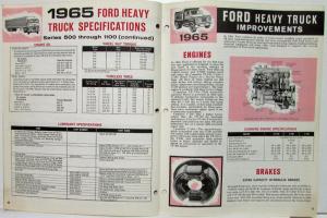 1964 October Ford Shop Tips Vol 2 No 8 Trucks Special Issue