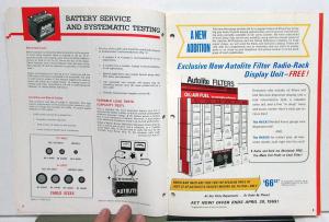 1969 March Ford Shop Tips Vol 7 No 7 About Battery Service & Systematic Testing