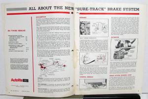 1969 April Ford Shop Tips Vol 7 No 8 New Sure Track Brake System & Type F Fluid
