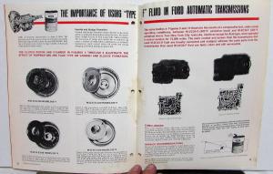 1969 April Ford Shop Tips Vol 7 No 8 New Sure Track Brake System & Type F Fluid