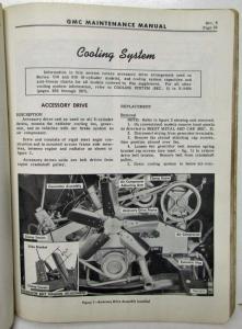 1955 GMC Trucks Gas & Diesel Model 550-970 Service Maintenance Manual Supplement