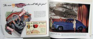 1946 Oldsmobile Special Dynamic Cruiser Custom 8 Cruiser Sales Brochure XL Orig
