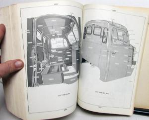 1955-1958 GMC Trucks Dealer Master Parts Books Models 550 Thru 970 S T X Y Orig
