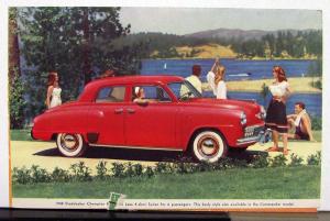 1948 Studebaker Champion Regal Deluxe Forget The Heat Sales Mailer