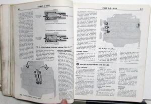 1965 Ford and Mercury Service Shop Repair Manual Monterey Parklane Galaxie