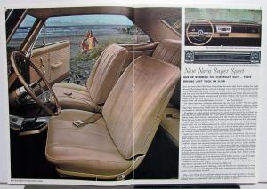 1966 Chevrolet Chevy II 100 Nova Super Sport Color Dealer Sale Brochure ORIGINAL