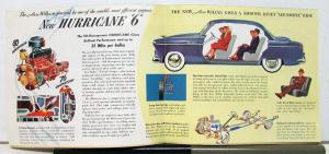 1952 Willys Aero Wing Aero Ace Sales Folder Brochure Original