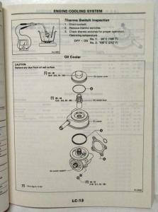 1988 Nissan Stanza Service Shop Repair Manual Model T12 Series