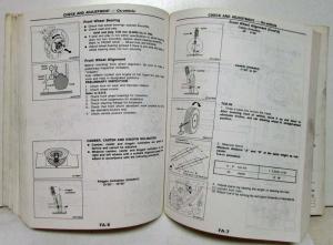 1989 Nissan Maxima Service Shop Repair Manual Model J30 Series