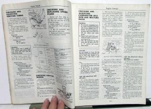 1979 Datsun 200SX Service Shop Repair Manual Model S10 Series