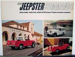 1966 Jeep Jeepster Commando Sales Brochure Original