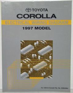 1997 Toyota Corolla Electrical Wiring Diagram Manual US & Canada