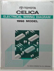 1998 Toyota Celica Electrical Wiring Diagram Manual US & Canada