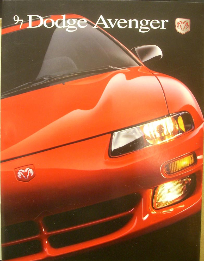 1997 Dodge Avenger and Avenger SE Dealer Color Sales Brochure Canada ORIGINAL