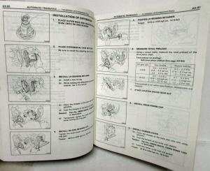 1992 Toyota Automatic Transaxle Service Repair Manual Folder Set