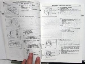 1994 Toyota T100 Service Shop Repair Manual Supplement