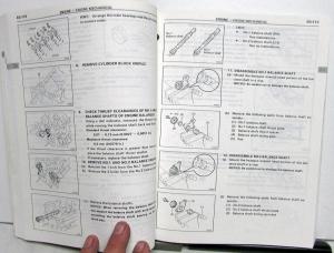 1994 Toyota T100 Service Shop Repair Manual Supplement