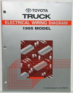 1995 Toyota Truck Electrical Wiring Diagram Manual US & Canada