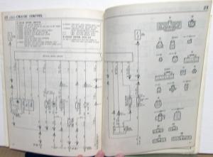 1987 Toyota Corolla FF Electrical Wiring Diagram Manual US & Canada