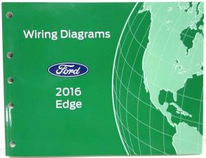 2016 Ford Edge Electrical Wiring Diagrams Manual