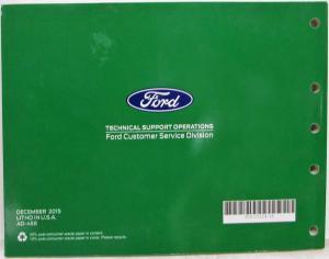 2016 Ford Fiesta Electrical Wiring Diagrams Manual