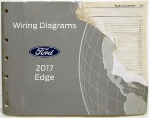 2017 Ford Edge Electrical Wiring Diagrams Manual