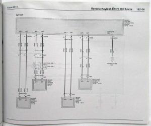 2014 Ford Focus ST Electrical Wiring Diagrams Manual