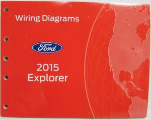 2015 Ford Explorer Electrical Wiring Diagrams Manual