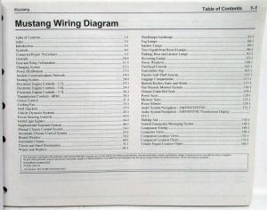 2015 Ford Mustang GT Electrical Wiring Diagrams Manual
