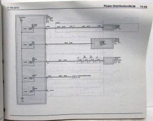 2015 Ford F-150 Pickup Electrical Wiring Diagrams Manual