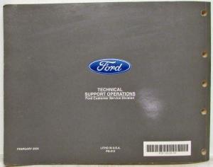 2009 Ford Econoline Club Wagon E-Series Electrical Wiring Diagrams Manual