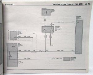 2012 Ford Explorer Electrical Wiring Diagrams Manual