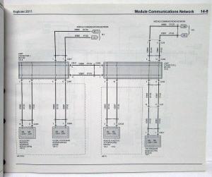 2011 Ford Explorer Electrical Wiring Diagrams Manual
