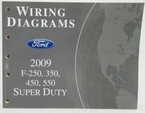 2009 Ford F-250 350 450 550 Super Duty Pickup Electrical Wiring Diagrams Manual