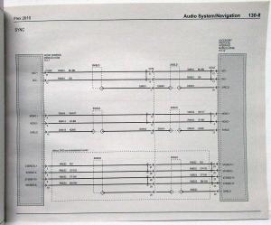 2010 Ford Flex Electrical Wiring Diagrams Manual