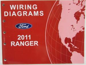 2011 Ford Ranger Pickup Truck Electrical Wiring Diagrams Manual