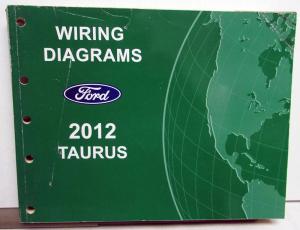 2012 Ford Taurus Electrical Wiring Diagrams Manual