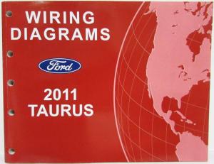 2011 Ford Taurus Electrical Wiring Diagrams Manual
