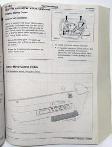 2010 Ford Expedition & Lincoln Navigator Service Shop Repair Manual Set Vol 1&2