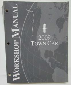 2009 Lincoln Town Car Service Shop Repair Manual