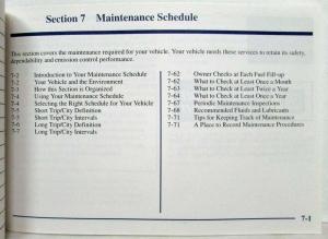 1997 GMC Chevrolet Truck Pickup Suburban Van Diesel Owners Manual Supplement