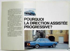 1979 Fiat 2000 Sales Brochure - French Text