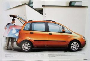 2005 Fiat Idea Sales Brochure - Italian Text