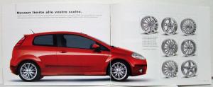 2007 Fiat Punto Sales Brochure - Italian Text