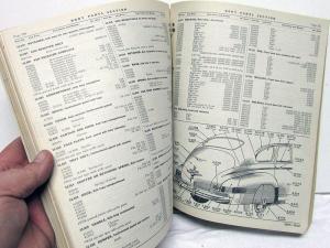 1946 Oldsmobile Parts List Book Special 66 Dynamic 76 78 Custom Cruiser 98 Orig